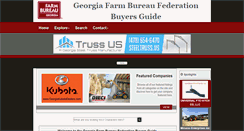 Desktop Screenshot of gafarmersbuyersguide.com